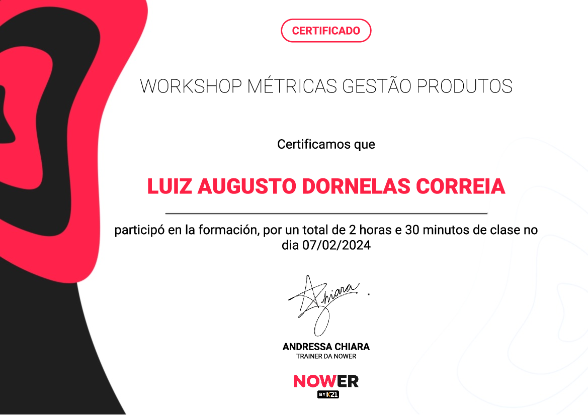 Certificado K21